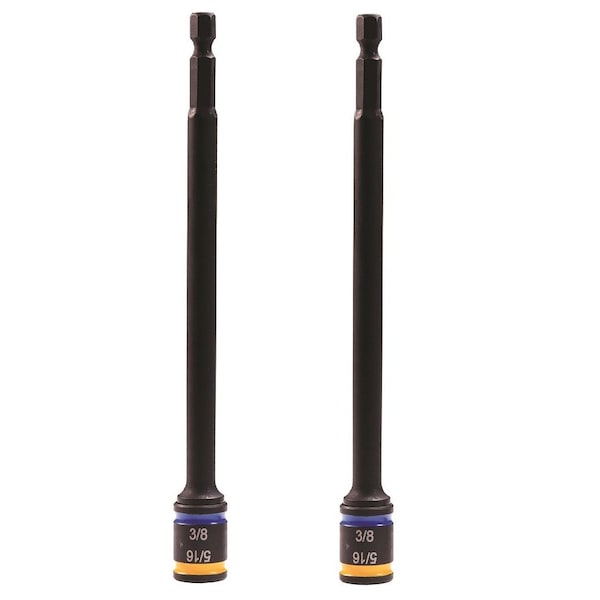 1 6 in CRHEX Cleanable Reversible Magnetic Hex Drivers 516 and 38 2PK